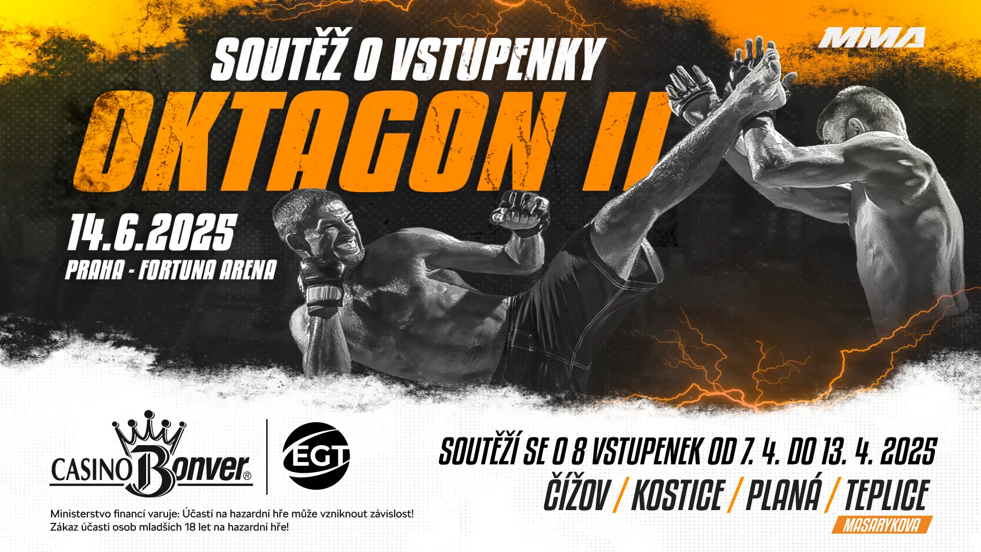 Vyhrajte vstupenky na OKTAGON 72!